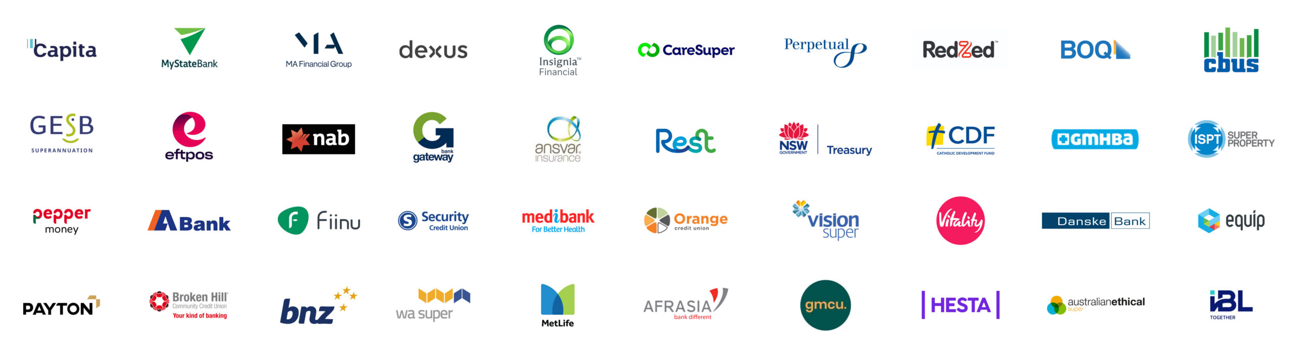Financial Services logos